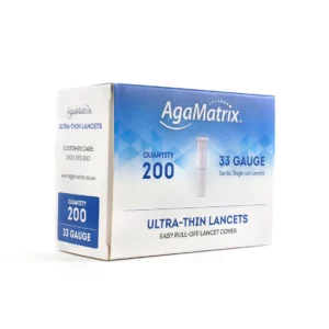 AgaMatrix ultra thin lancets 33G - 200 Lancets
