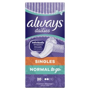 Always Dailies Singles Panty Liners Fresh - 20