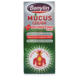 Benylin Mucus Cough Plus Decongestant Syrup - 100ml