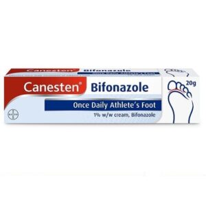 Canesten - Bifonazole Once Daily Athlete's Foot 1% Cream - 20g