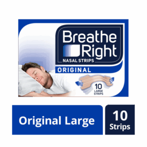 Breathe Right Congestion Relief Nasal Strips Original Large - 10 Strips