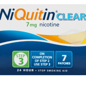 NiQuitin Clear 7mg Patches Step Three - 7 Patches