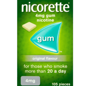 Nicorette Original Gum 4mg - 105 Pieces