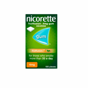 Nicorette Gum Fruitfusion 4mg - 105 Pieces