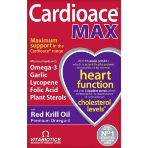 Viatabiotics Cardioace Max Capsules - 84 Capsules