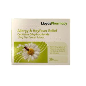 Allergy & Hayfever Relief 10mg Tablets - Pack of 30