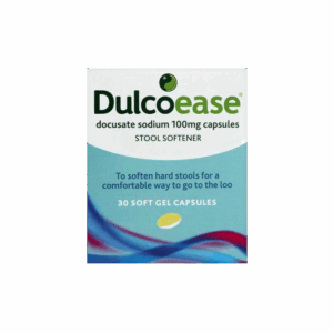 DulcoEase Stool Softener - 30 Gel Capsules