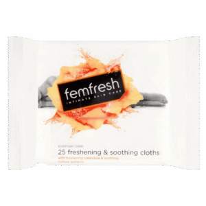 Femfresh Freshening & Soothing Cloths - 25 Pack