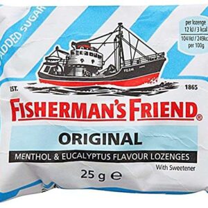 Fisherman's Friend Original - no added sugar- Case of 24