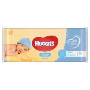 Huggies Baby Wipes Pure - Pack of 56