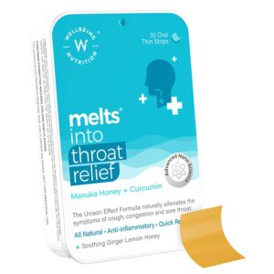 Wellbeing Nutrition - Melts - Throat Relief