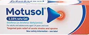 Motusol 1.16% w/w Gel 50g
