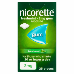 Nicorette 2mg Freshmint Gum - 30 Pieces