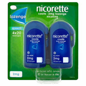 Nicorette Cools Lozenges Mint 2mg - 80 Lozenges