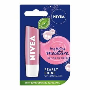 Nivea Pearly Shine Caring Lip Balm - 4.8 g