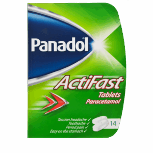Panadol Actifast Compack - 14 Tablets