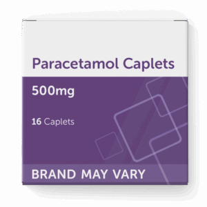 Paracetamol 500mg - 16 Caplets (Brands May Vary)