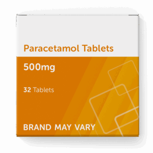 Paracetamol Tablets 500mg - 32 Tablets (Brand May Vary)