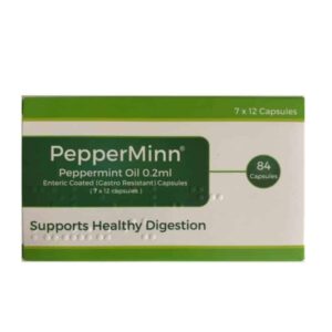 Peppermint Oil for IBS Relief - 84 Capsules (Brand May Vary)