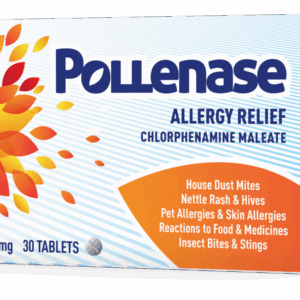 Pollenase Chlorphenamine Maleate - 30 x 4mg Tablets