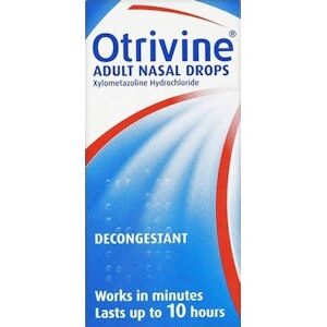 Otrivine Adult Nasal Drops - 10ml