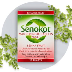 Senokot Max Strength Senna Laxative - 10 Tablets