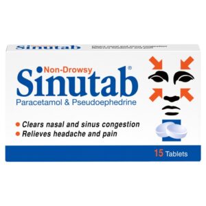 Sinutab Non Drowsy Tablets