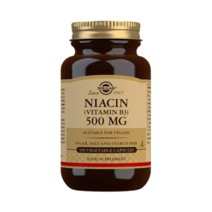 Solgar Niacin (Vitamin B3) 500mg - 100 Capsules