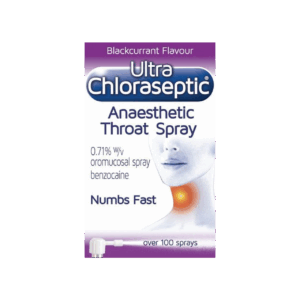 Ultra Chloraseptic Anaesthetic Throat Spray Blackcurrant – 15ml