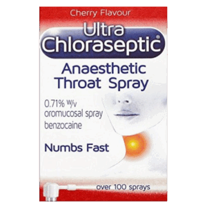 Ultra Chloraseptic Anaesthetic Throat Spray Cherry – 15ml