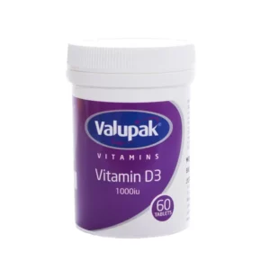 Valupak Vitamin D3 1000iu tablet Pack of 60