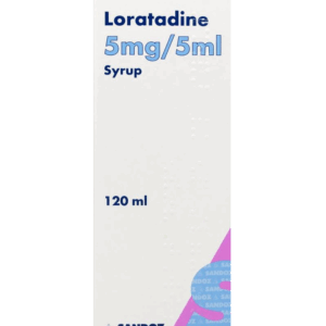Loratadine 5mg/5ml Syrup - 100ml