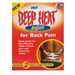 Deep Heat Back Patch - 2 Large Patches