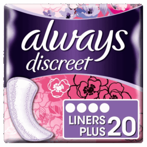 Always Discreet Liners Plus - 20 Liners