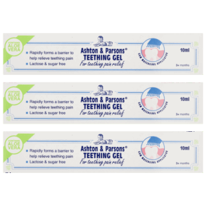 Ashton & Parsons Teething Gel 10ml - Pack of 3