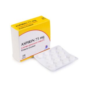 Aspirin 75mg EC Gastro-Resistant - 28 Tablets
