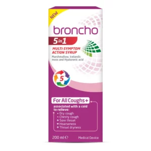 Broncho 5 in 1 Multi-Symptom Action Syrup - 200ml