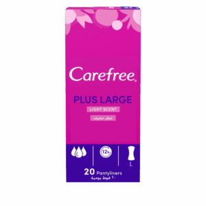 Carefree Cotton Flexiform Unscented Pantyliners