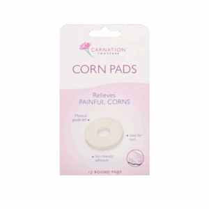 Carnation Corn Pads Round - 12 Pads