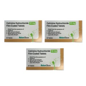 Hay fever & Allergy Relief 10mg - 90 tablets (Brand May Vary)