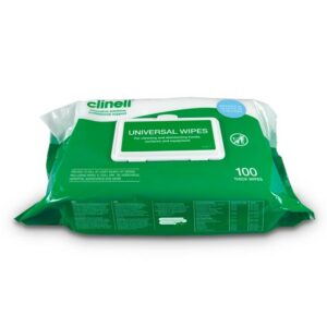 Clinell Universal Surface Wipes - Pack of 100
