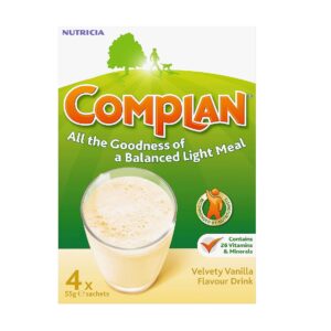 Complan Vanilla Nutritional Drink Sachets - 4 x 55g