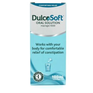DulcoSoft Oral Solution Macrogol 4000 for Constipation - 100ml