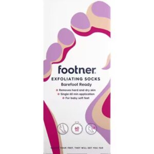Footner Exfoliating Socks - 1 Pair