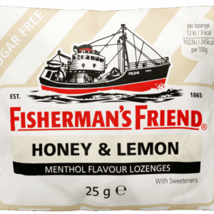 Fisherman's Friend Honey and Lemon - Sugar Free - Case of 24