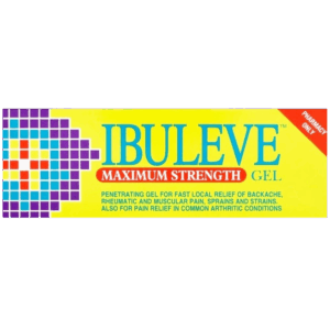 Ibuleve Maximum Strength Gel with 10% Ibuprofen - 50g