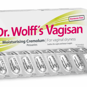 Dr Wolfs Vagisan Moisturizing Cremolum – 16 Pessaries