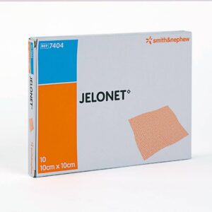Jelonet Paraffin Gauze 10 cm x 10 cm - 10 Dressings