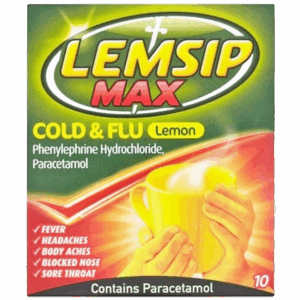 Lemsip Max Flu Lemon - 10 Sachets