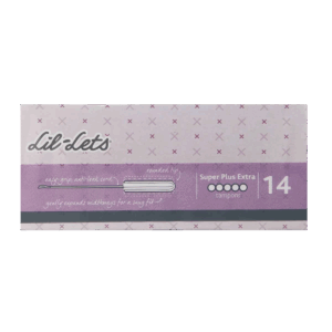 Lil-Lets Non-Applicator Tampons Super Plus Extra - 14 Tampons